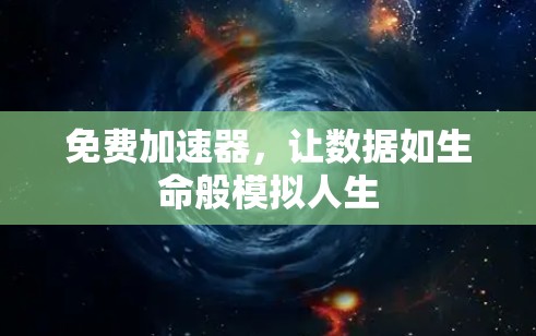 免费加速器，让数据如生命般模拟人生