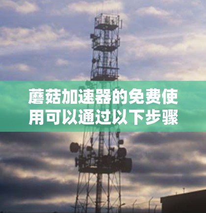 蘑菇加速器的免费使用可以通过以下步骤进行