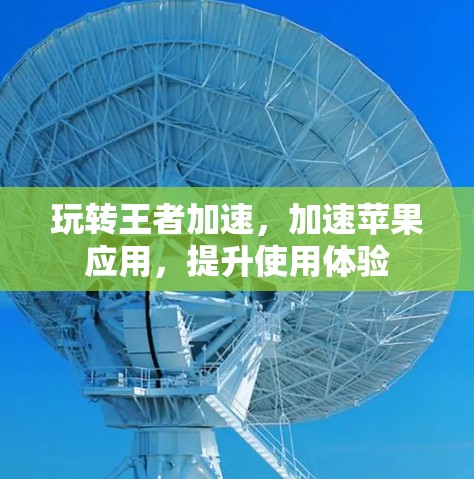 玩转王者加速,加速苹果应用,提升使用体验