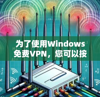为了使用Windows免费VPN,您可以按照以下步骤进行操作