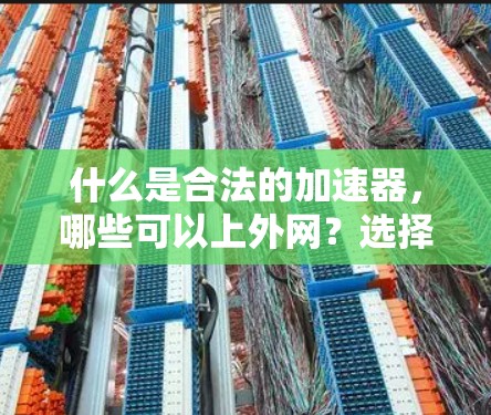 什么是合法的加速器,哪些可以上外网?选择靠谱的网络加速器的重要性