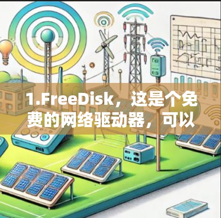 1.FreeDisk，这是个免费的网络驱动器，可以用来安装免费的网络工具