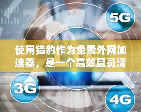 使用猎豹作为免费外网加速器,是一个高效且灵活的解决方案,能够显著提升网络性能。以下是一个分步指南,帮助你系统地学习和使用猎豹