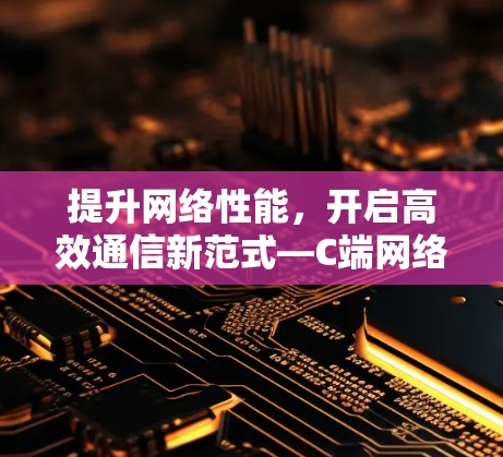 提升网络性能，开启高效通信新范式—C端网络加速器推荐