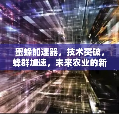 蜜蜂加速器，技术突破，蜂群加速，未来农业的新希望