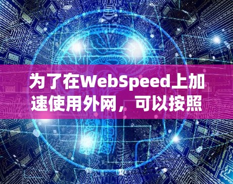 为了在WebSpeed上加速使用外网，可以按照以下步骤进行