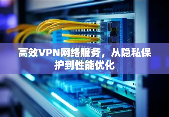 高效VPN网络服务,从隐私保护到性能优化 高效VPN网络服务,从隐私保护到性能优化