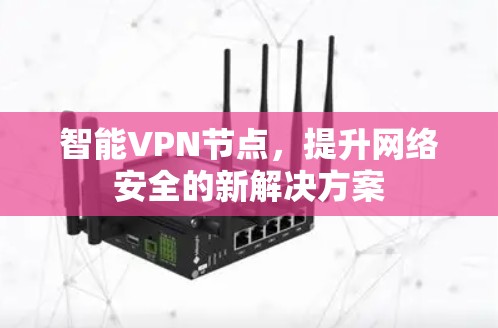 智能VPN节点,提升网络安全的新解决方案 智能VPN节点,提升网络安全的新解决方案