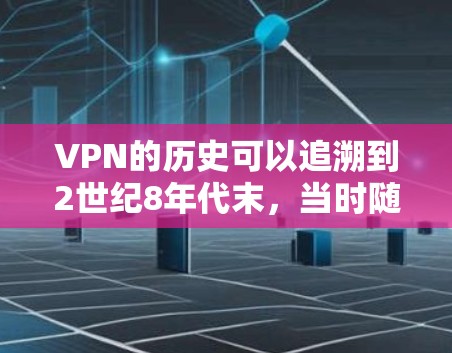 VPN的历史可以追溯到2世纪8年代末，当时随着互联网的普及和网络服务的多样化，人们开始尝试通过VPN来连接不同地区的网络，以获取更安全的通信方式。以下是VPN的历史版本
