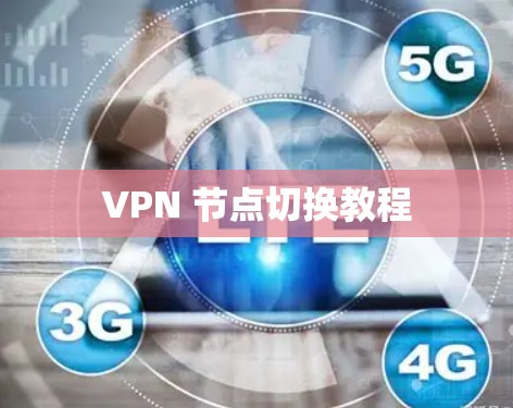 VPN 节点切换教程 VPN 节点切换教程