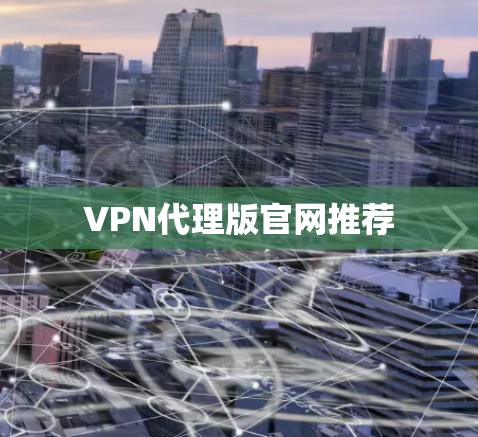 VPN代理版官网推荐 VPN代理版官网推荐