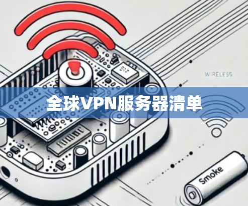 全球VPN服务器清单
