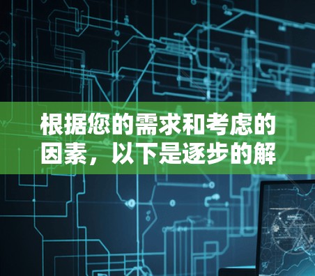 根据您的需求和考虑的因素,以下是逐步的解决方案 根据您的需求和考虑的因素,以下是逐步的解决方案