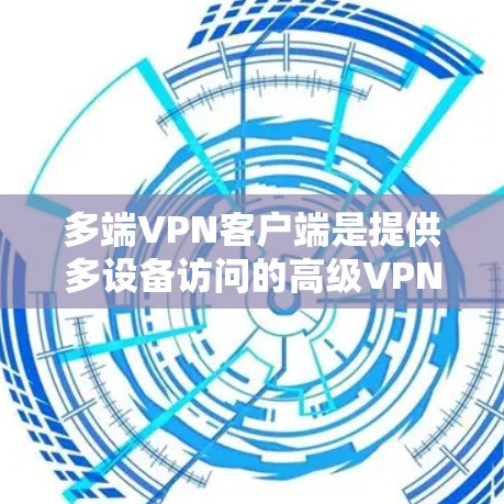 多端VPN客户端是提供多设备访问的高级VPN服务，它们通常包括以下关键组件