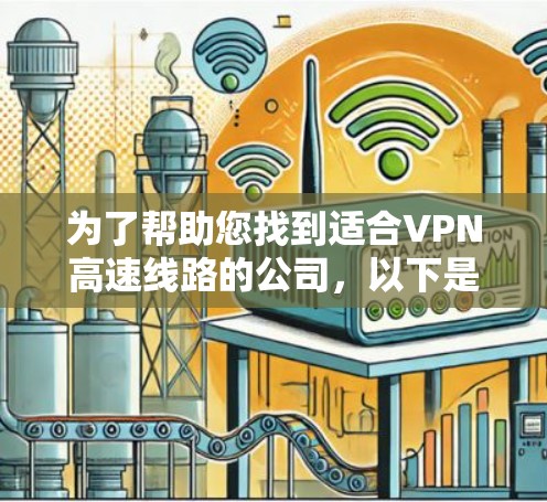 为了帮助您找到适合VPN高速线路的公司,以下是一些步骤和信息