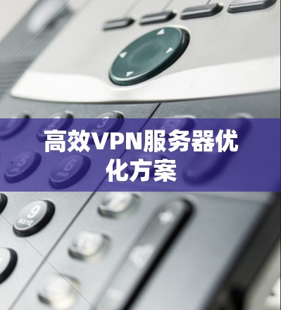 高效VPN服务器优化方案