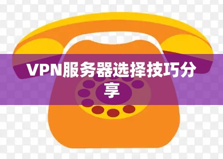 VPN服务器选择技巧分享