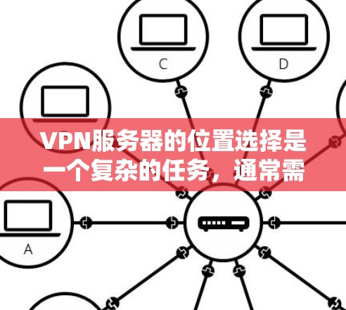 VPN服务器的位置选择是一个复杂的任务,通常需要综合考虑多个因素,以确保安全、可靠和符合用户需求。以下是一个详细的指南,帮助您选择适合的VPN服务器位置