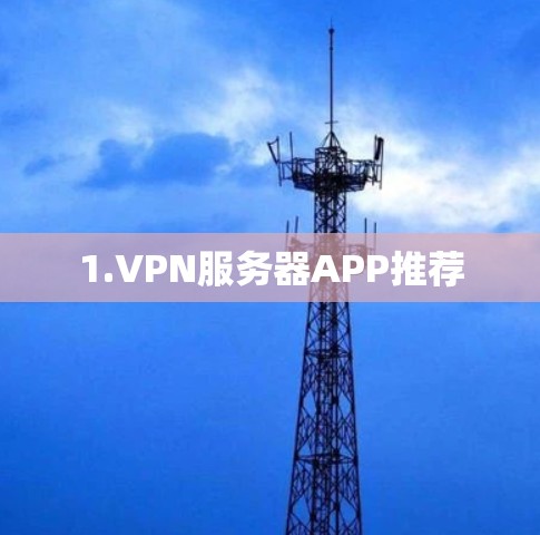1.VPN服务器APP推荐